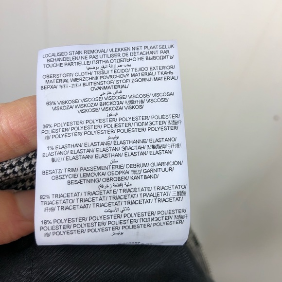 Prince Of Wales Checked Trousers Sz 10 - Picture 9 of 9